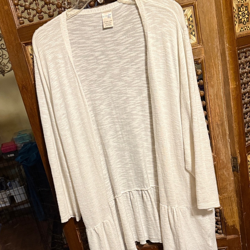Terra & Sky Cream Cardigan
